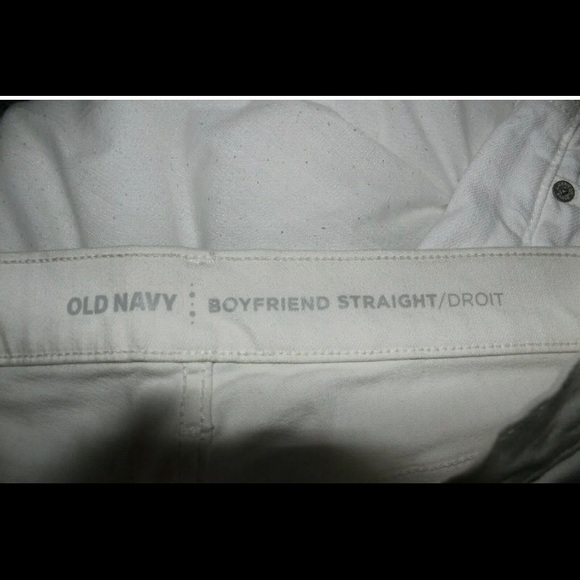 Old Navy Stay White Jeans - Picture 3 of 4
